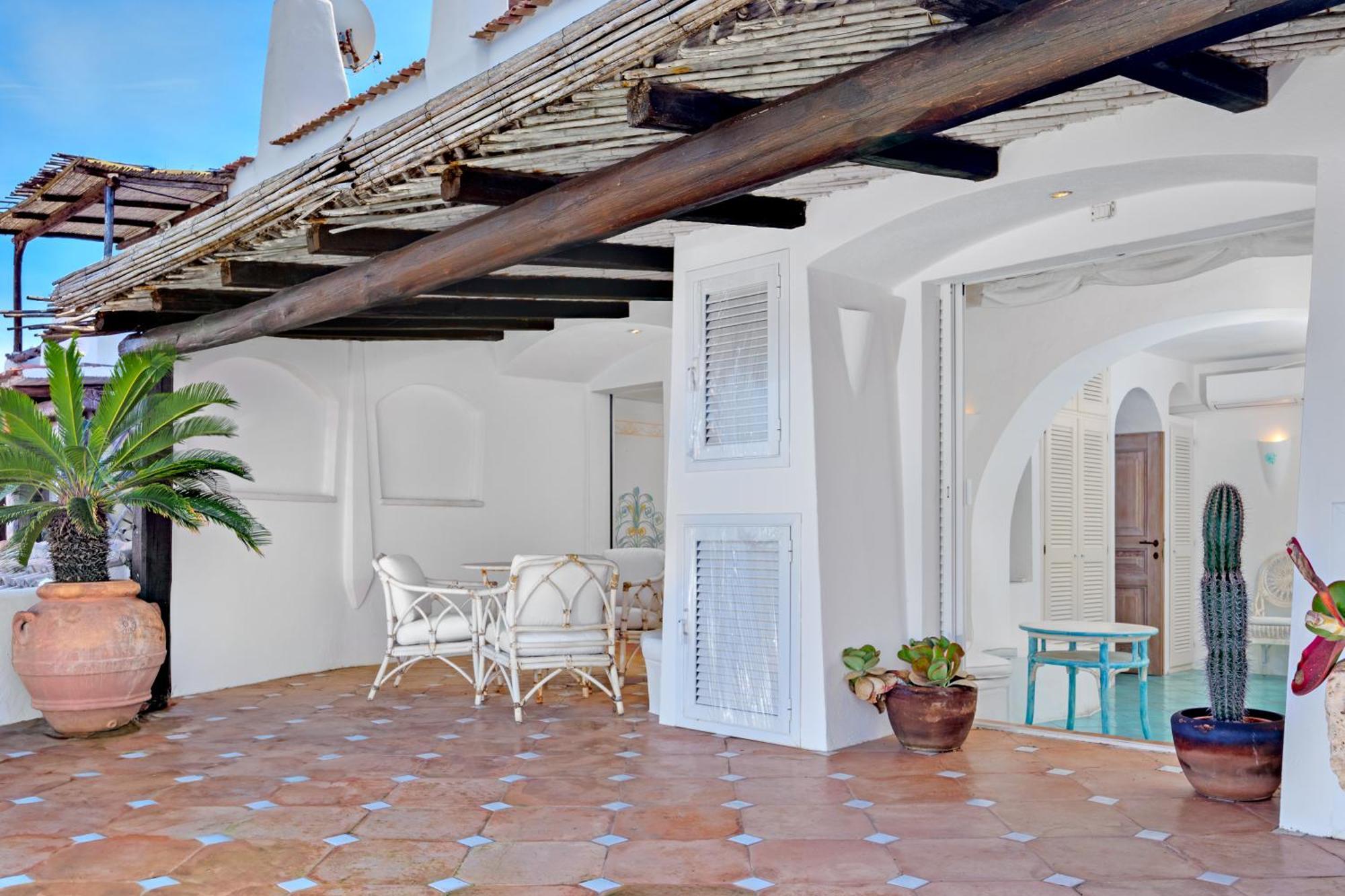 Вилла Terrazza Sul Mare A Порто-Черво Экстерьер фото