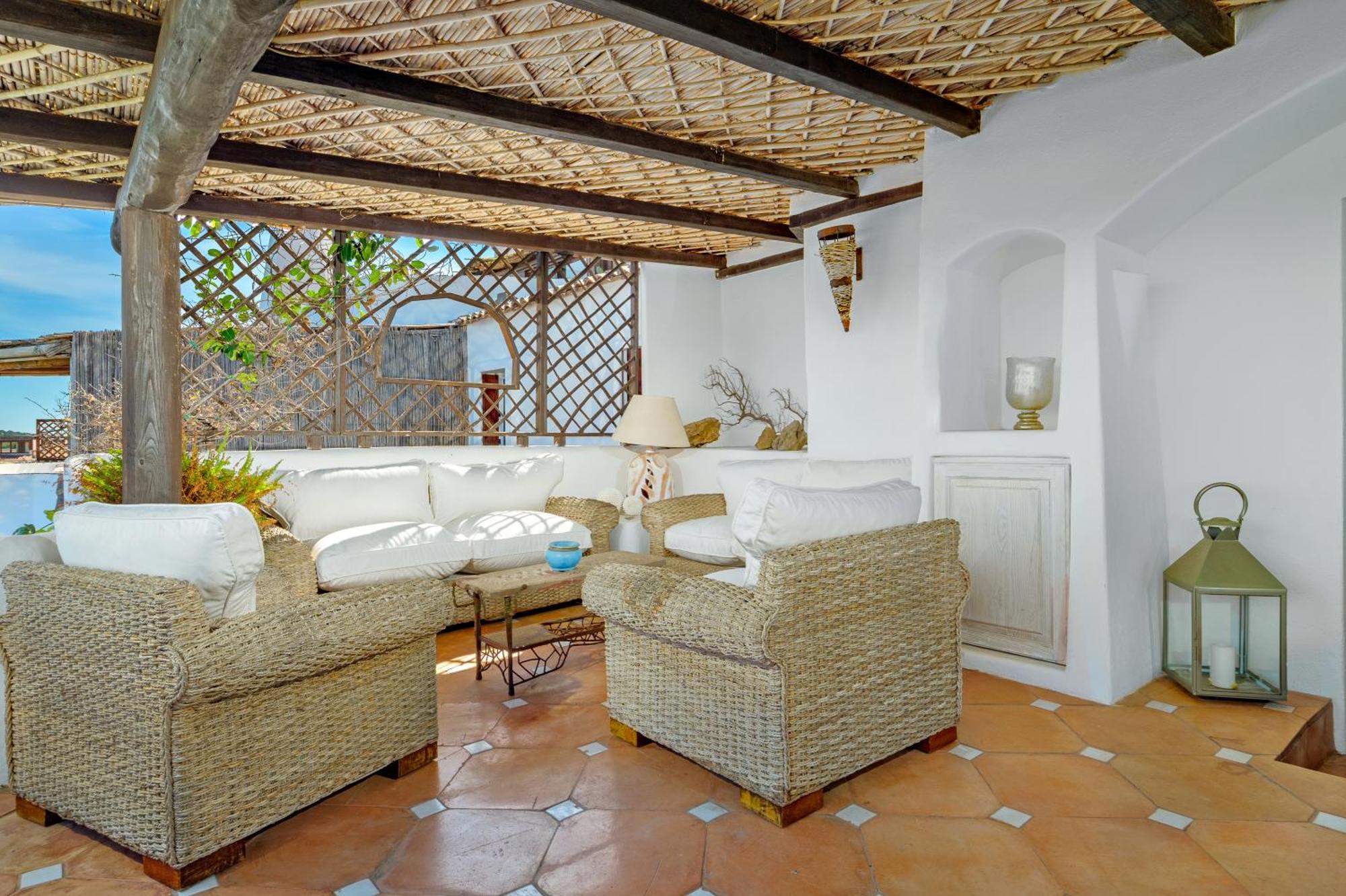 Вилла Terrazza Sul Mare A Порто-Черво Экстерьер фото